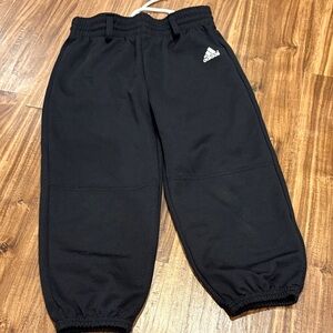 Adidas Kids Black Pull up pants - Baseball - Youth Small